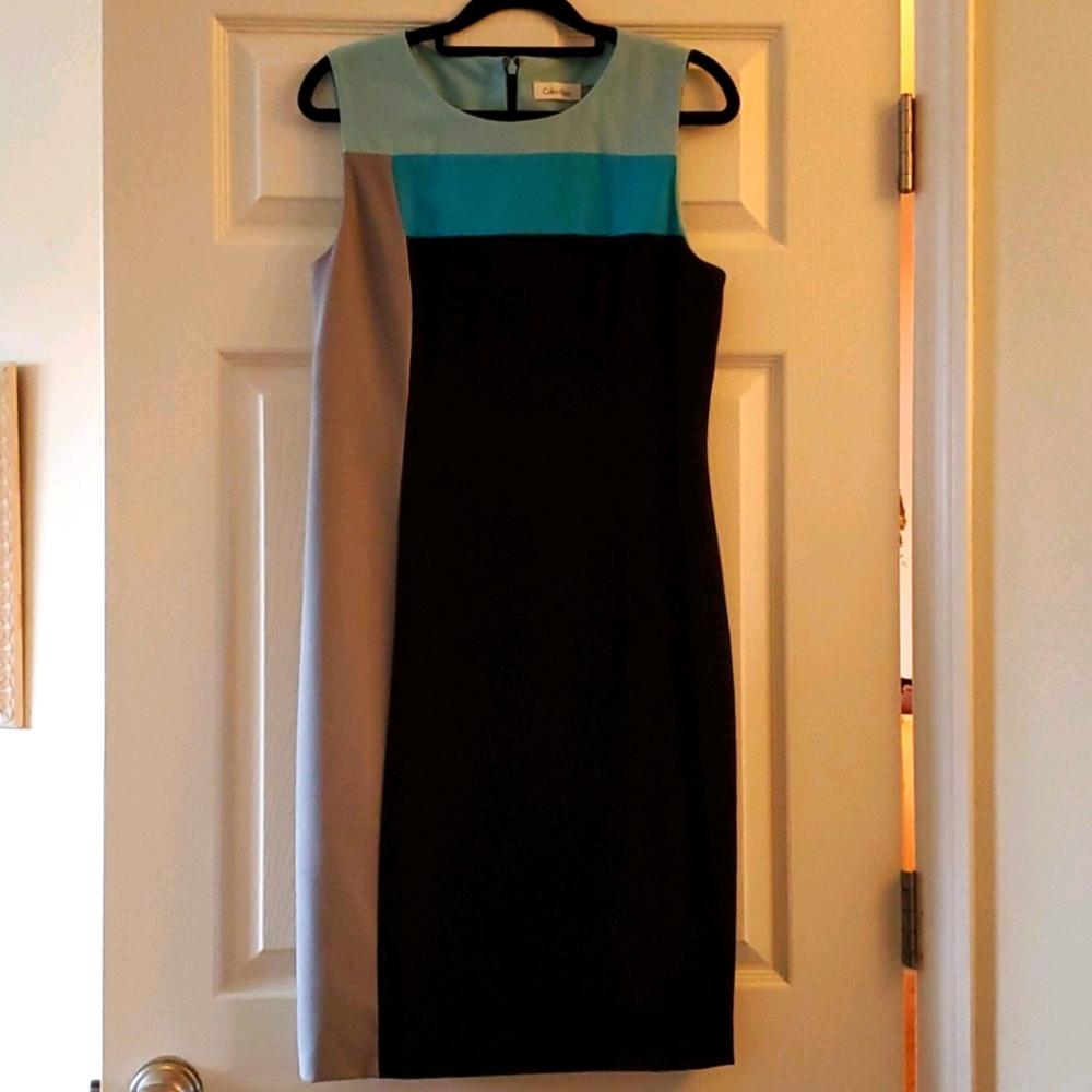 Calvin Klein dress sz 8 euc